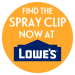 the spray clip available at lowe's